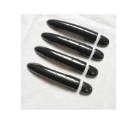FIXCOR Accesorios Para Renault Para Megane 2 Ii MK2 Cubierta De Manija De Puerta Cubiertas De Manijas De Plástico Imitación De Fibra De Carbono(C2)