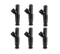 FIXCOR Actualización Inyectores Combustible 4 Orificios para Jeep para Cherokee para Wrangler 4.0L 1999 2000 2001 2002 2003 2004 0280155784 4854181 4667938