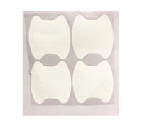 FIXCOR Adhesivo Para Puerta Coche Fibra Carbono Resistente Arañazos Cubierta Protectora Manija Coche Película Protectorapara Exterior Diseño4piezas/juego(4PC white)