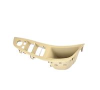 FIXCOR Caja De Almacenamiento Panel Interior Puerta Del Conductor, Marco Del Interruptor De Botones, Para Serie 5 F10, F11 Y F18.(Beige)