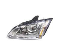 FIXCOR Conjunto De Faros Delanteros Para Ford Para Focus 2005 2006 2007 2008(Blanco,lado derecho)