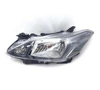 FIXCOR Conjunto De Faros Delanteros Para Toyota Para Vios 2017 2018 2019(Black,lado derecho)