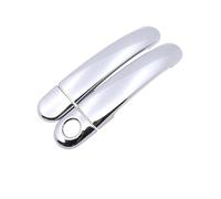 FIXCOR Cubierta Cromada De Manija De Puerta Embellecedor Exterior Accesorios De Coche Para Skoda Para Roomster 5J 2006 2007 2008 2009-2015 (B)
