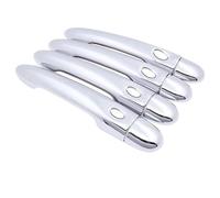 FIXCOR Cubierta Cromada De Manija De Puerta Embellecedor Exterior Pegatinas Para Coche Accesorios Para Renault Para Samsung SM5 L43 Para NOVA 2009-2019 (G)