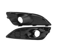 FIXCOR Cubierta de faros antiniebla para Ford para Fiesta MK7 JA8 2013, 2014, 2015, 2016 y 2017 marco faros antiniebla, parrilla accesorios para coche(1 Pair)