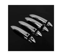 FIXCOR Cubierta De Manija De Puerta Lateral De Coche Pegatina Cromada De Fibra De Carbono Accesorios De Estilo Para Accord 9th 2013 2014 2015 2016 2017 (D)