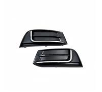 FIXCOR Cubierta La Luz Conducción Del Parachoques Delantero Para A3 2017-2020 Sedán Cubierta La Luz Antiniebla Rejilla Ventilación Automóvil (2PCS left and right)