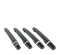 FIXCOR Decoración De Moldura De Manija De Puerta Exterior De Coche Para Mitsubishi Para Lancer Para Evolution X Para EVO 2008-2017 (C)