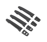 FIXCOR Decoración De Moldura De Manija De Puerta Exterior De Coche Para Mitsubishi Para Lancer Para Evolution X Para EVO 2008-2017 (B)