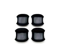 FIXCOR Embellecedor Cubierta Cuenco Manija Puerta Exterior Automóvil Para Toyota Para Land Para Cruiser 250 Para Prado LC250 2024 Accesorios