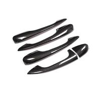 FIXCOR Embellecedor Cubierta Cuenco Puerta Tirador Manija Puerta Exterior Coche Para Mercedes Para Benz C E GLC Clase W205 W213 X253 2017 2018 (B)