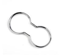 FIXCOR Embellecedor De Fibra De Carbono para Portavasos De Palanca De Cambios para Grand Cherokee 2011-2021 para Jeep JK para Wrangler 2011-2017 Interior del Coche