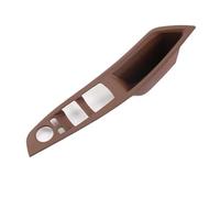 FIXCOR Embellecedor De Manija De Puerta De Coche Para Serie 5 F10 F18 F11 2011-2017, Volante A La Izquierda, Pegatina Para Reposabrazos Automático (1pc Main Yellowish)