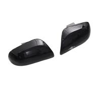 FIXCOR Espejo Retrovisor Tapa Cubierta Lateral Puerta Carcasa para Toyota para Yaris 2007 2008 2009 2010 2011 Puerta Fuera Carcasa Espejo Shell Tapa(Glossy Black 1 Pair)