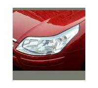 FIXCOR Faro Delantero Para Citroën C4 Para C-Triomphe Para C-Quatre Pallas 2004-2014(Blanco,izquierda)