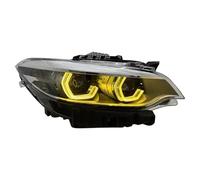 FIXCOR Faros Delanteros LED Para Coche Para Serie 2 F22 2014-2021 Luces Circulación Diurna (DRL) Luces Intermitentes Ámbar Dinámicas(Amarillo,Led)