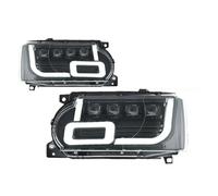 FIXCOR Faros Delanteros LED Para Land Rover Para Range Rover Para Vogue L322 2010 2011 2012 2013 Conjunto Luces Deportivas Actualización
