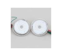FIXCOR Lámpara De Advertencia Para Coche Para Nissan Para Qashqai Para Dualis 2010 2007~2013 2011 Reflector Parachoques Trasero Luz De Freno Redonda(Blanco)