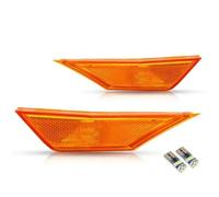 FIXCOR Lntermitente Lateral Luz De Señal De Giro Para Guardabarros Lámpara De Hoja Lateral Para CIVIC 2016-2021 FC1 34350-TET-H01 34300-TET-H01, 2 Unidades (Amarillo)