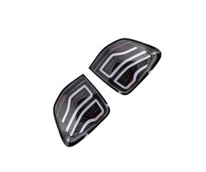 FIXCOR Luces Traseras LED Para Benz Clase M W164 2005-2008 Luces Traseras Diurnas Accesorios Dinámicos(Smoke)