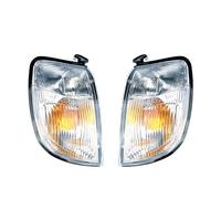 FIXCOR Luz De Esquina Para Nissan Para Navara Para Frontier D22 Pickup 1997-2000 Conjunto Intermitentes Antiniebla Laterales Anchos(Pair)