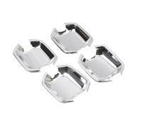 FIXCOR Manijas De Puertas Exteriores Manijas Cuencos Marco Cubierta Embellecedor Estilo De Coche Para Mitsubishi Para Pajero V80 V93 V95 V97 V98 2007-2021