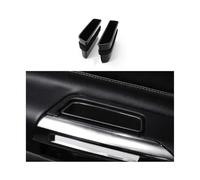 FIXCOR Organizador de accesorios para Ford para Mustang 2015, 2 piezas, caja de almacenamiento para manija de puerta lateral interior