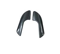 FIXCOR Para Alfa Romeo Para Giulietta Accesorios Interiores Moldura Manija Interior La Puerta Decoración Carcasa Protectora Cubierta Pegatinas Para Coche (Carbon style-2pcs)