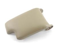 FIXCOR para B&MW Serie 3 E46 1998-2003 2004 2005 2006 PU Cuero Plástico Placa Tapa Reposabrazos Consola Central Beige