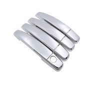 FIXCOR Para Chevrolet Para Holden Para Captiva Para Daewoo Para Winstorm 2006~2018 Cubierta Manija Puerta Accesorio Pegatina Estilo Creativo Prueba Herrumbre (4Door 1 Keyhole)