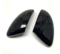 FIXCOR para Citroen C3 2016 2017 2018 2019 2020 Reemplazo del Coche Espejo Retrovisor Lateral Cubierta Wing Cap Exterior Caso Trim(Black)