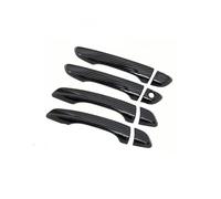 FIXCOR Para Citroen C4 MK3 2021 2022 2023 Cubierta Manija Puerta Automóvil Pegatina Embellecedora Estilo Protector Prueba Óxido Piezas Exteriores Automóvil(Carbon Fiber 4pcs)
