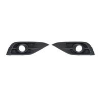 FIXCOR Para CRV 2012 2013 2014 Pre-facelift Rejilla De Luz Antiniebla Delantera Marco De Cubierta De Lámpara Antiniebla 71108-T0T-H00 71103-T0T-H00 (Black 1 Pair)