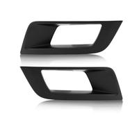 FIXCOR Para Ford Para Ranger 2015 2016 2017 2018 Cubierta De Marco De Luz Antiniebla Delantera ABS Negra Mate