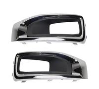 FIXCOR Para GMC Para YUKON XL Denali SLE SLT 2015 2016 2017 2018 Marco De Rejilla De Cubierta De Luces Antiniebla Delanteras De Automóvil (1pair)