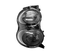 FIXCOR Para Mercedes Para Benz 451 Para Luz Trasera De Coche Inteligente Cubierta De Lámpara Trasera Sin Bombillas (Black Left)