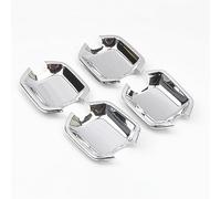 FIXCOR Para Mitsubishi Para Pajero V80 V93 V95 V97 V98 2007-2021 Manijas Y Manijas Puerta Exterior Cromadas Cuencos Marco Cubierta Embellecedora Estilo (Handles Bowls)