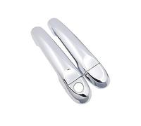 FIXCOR Para Nissan Para JUKE F15 Para Infiniti Para Esq 2010~2019 Cubierta Manija Puerta Cromada Accesorios Coche Pegatinas Trim Set 2011 2013 2015 2017 (Handle No Button)