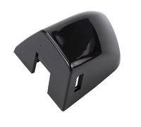 FIXCOR Para Porsche Para Cayenne 2011-2017 Manija Puerta Exterior Cubierta Cilindro Bloqueo Cubierta Manija Puerta Delantera Izquierda 95853187900G2X (Black)