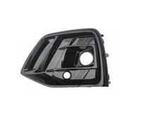 FIXCOR Para Q5 SQ5 S-Line Sport 2021 2022 2023 Cubierta De Rejilla De Luz Antiniebla Del Parachoques Delantero Del Automóvil Con Orificio ACC (Black Left)