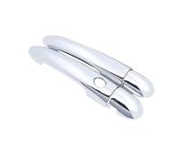 FIXCOR Para Renault Para Laguna II X74 MK2 2002-2007 Cubierta Cromada De Manija De Puerta Embellecedor Exterior Pegatinas De Tapa De Coche Accesorios