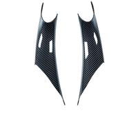 FIXCOR Para Serie 3 4 M3 M4 F30 F80 F31 F32 F33 F34 F35 F36 F82 Cubierta Manija De Puerta Interior Trasera Delantera Tirador Interior De Automóvil (Carbon Fiber 2PCS)