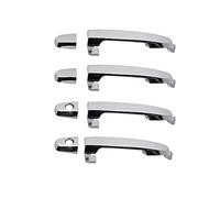 FIXCOR Para TOYOTA Para Corolla 2003 2004 2005 2006 2007 2008 2009 2010-2013 4PCS MANGO DE PUERTA EXTERIOR CROMADO
