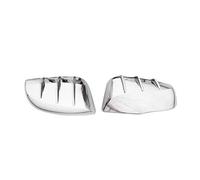 FIXCOR para Toyota para RAV4 XA50 2019 2020 2021 2022 2023 2024 ABS Espejo Retrovisor Tapa Cubierta Shell Carcasa Puerta Lado ala Espejo Caso(Plata)
