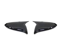 FIXCOR para Toyota RAV4 XA40 2012 2013 2015 2016 2018 2019 Carcasa De Espejo Retrovisor Styling(Bright Black)
