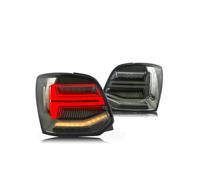 FIXCOR Para VW Para Polo 2012 2013 2011-2017 Luces De Coche Lámpara De Coche Pieza De Señal De Giro Secuencial Conjunto Luces Traseras Accesorios Coche