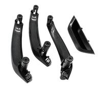 FIXCOR Para X3 X4 F25 F26 2010-2016 LHD RHD 4PCS SET Interior Car Door Handle Cover Panel Replacement (RHD Carbon Fiber)