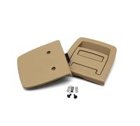 FIXCOR Para X5 X6 E70 E71 E72 F15 F16 5GT F07 Cubierta Trasera Del Maletero Alfombra Piso Alfombra Manija Pestillo Botón 51479120283 (Model A Beige)