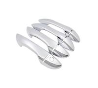 FIXCOR Pegatinas Estilo Para Manija Puerta Cromada Volante Izquierda Para Toyota Para Corolla E170 2016 2017 2014~2019 2015 Accesorios Para Automóvil(Handle 4 Door)