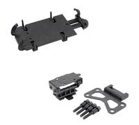 FIXCOR Soporte Elevador para Manillar con Navegador Y Soporte para Teléfono Móvil para Motocicletas para F650GS F700GS F800GS F800 GS Adventure(Phone Holder Bracket)